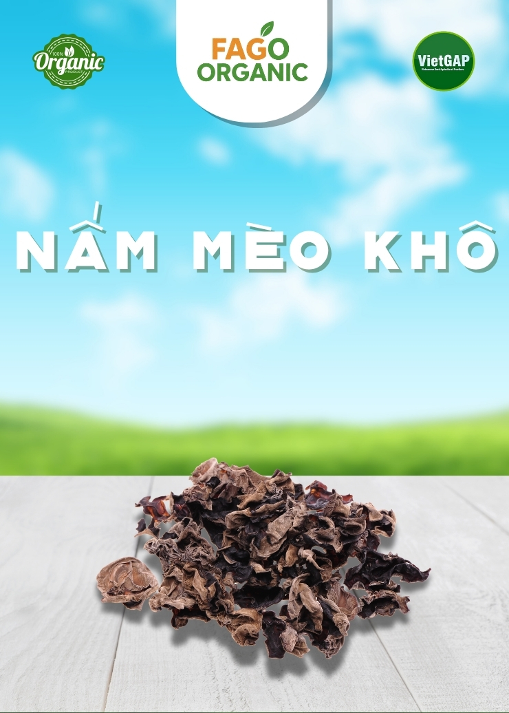 Nấm Mèo Khô (150g/Hộp)