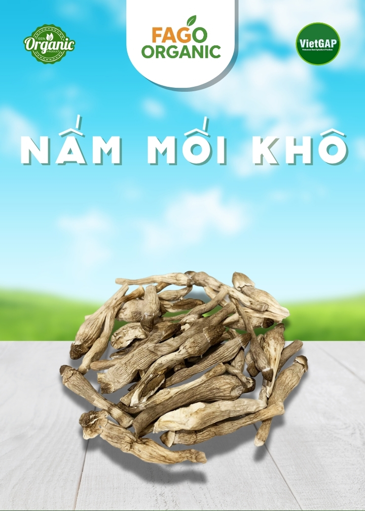 Nấm Mối Khô Sấy Thăng Hoa (20gr/Túi)