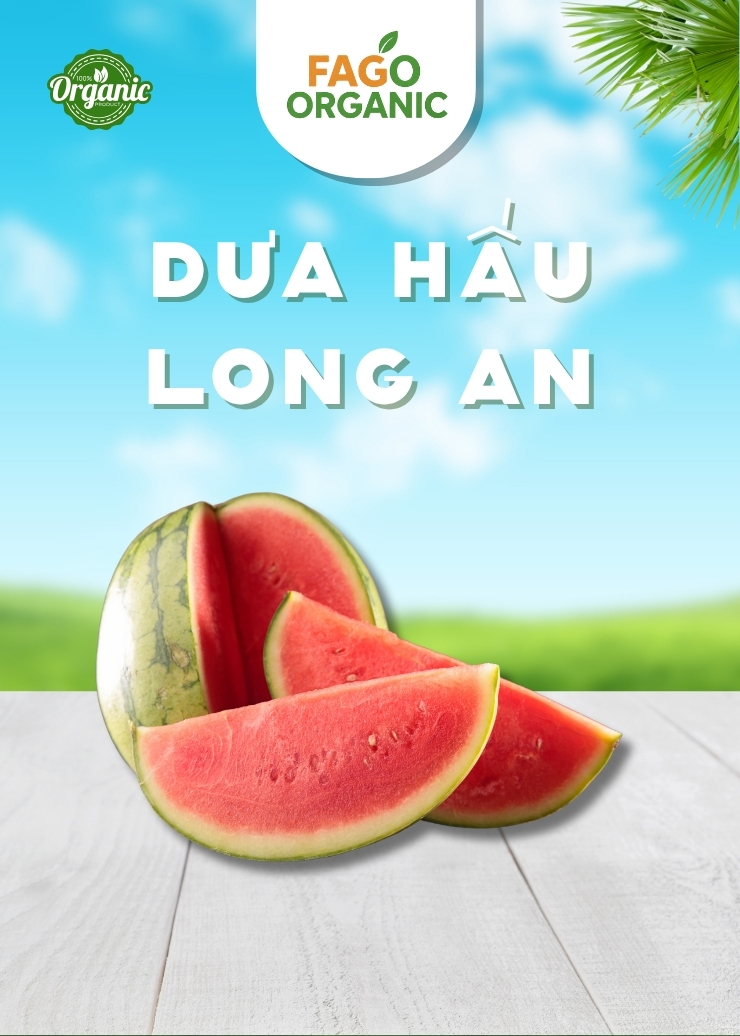 Dưa hấu Long An (2kg/trái)