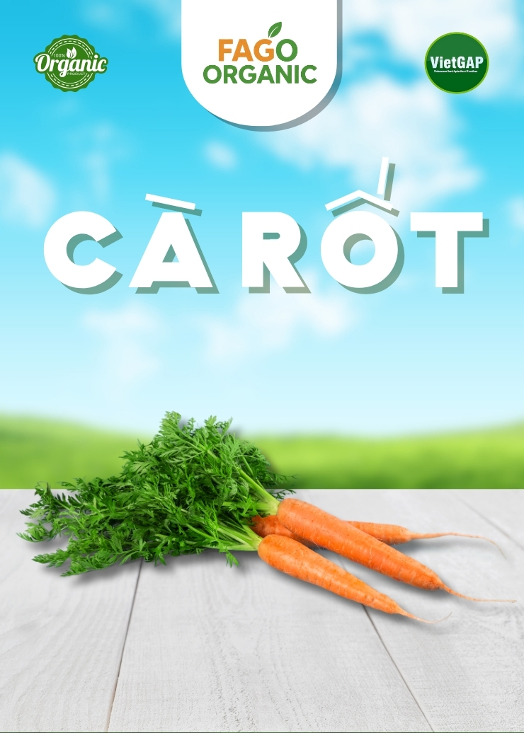Cà rốt (450-550g/gói)